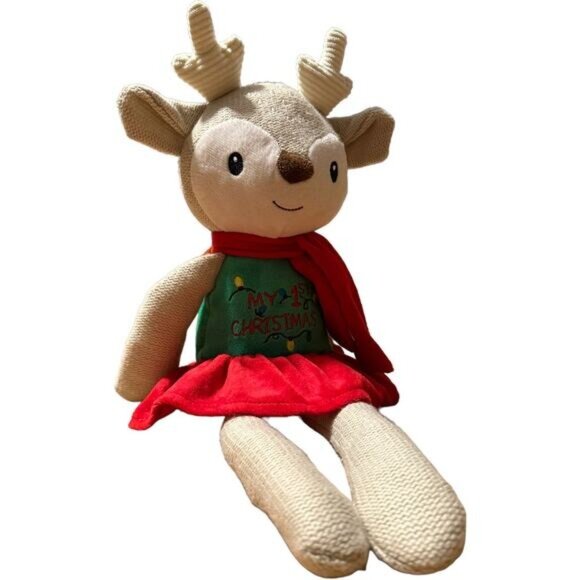 Spark Imagine My First Christmas Reindeer Plush Toy - Picture 4 of 7